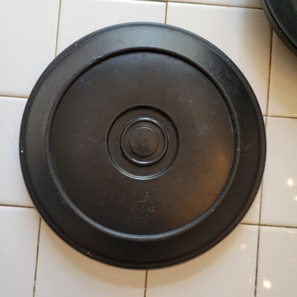 Dinex Warmer Base Home Care Onyx Black Fits 9 in Plate Cover Lid 6 pc Set - Picture 5 of 9